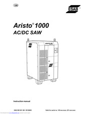 ESAB Aristo 1000 AC/DC SAW Instruction Manual