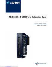 eWON FLB 3601 Installation Manual