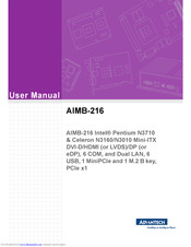 Advantech AIMB-216 User Manual
