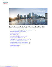 Cisco Performance Routing Engine 5 Hardware Installation Manual