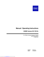 Stahl EC-750-aa-IP-PE Series Manual/Operating Instructions
