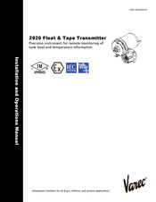 Varec 2920 Installation And Operation Manual