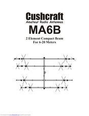 CUSHCRAFT MA6B Manual