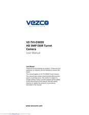 VEZCO VZ-TVI-D3020 User Manual