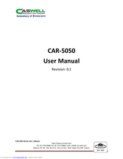 Caswell CAR-5050 User Manual