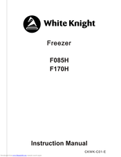 White Knight F170H Instruction Manual