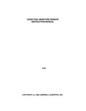 Campbell CS505 Instruction Manual