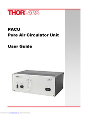 THORLABS PACU User Manual