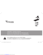 Vision Fitness T40 Owner's Manual