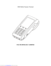 Pax Technology S900 User Manual