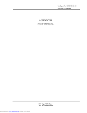 Hyun Won DAH-220 User Manual