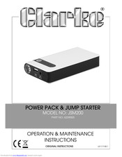 Clarke JSM200 Operation & Maintenance Instructions Manual