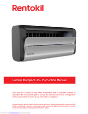 Rentokil Lumnia Compact US Instruction Manual