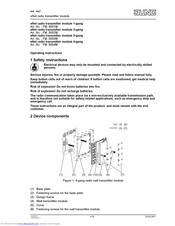 Jung FMx5003M Series Operating Instructions Manual
