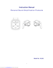 Health & Life HL202 Instruction Manual