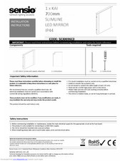 Sensio SE30696C0 Installation Instructions