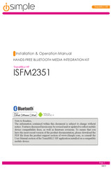 Simple TranzitBLU HF Installation & Operation Manual