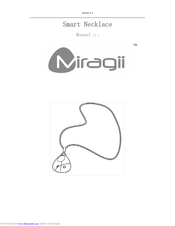 Miragii Smart Necklace Manual
