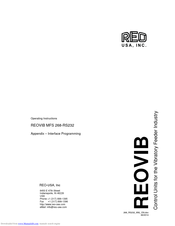 Reo Reovib Mfs 268 Manuals Manualslib