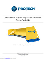 Pro-Tech Fusion Edge Sno Pusher SGM Owner's Manual