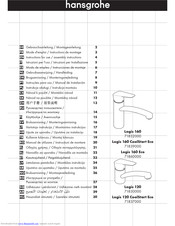Hans Grohe Logis 120 CoolStart Eco Instructions For Use/Assembly Instructions