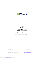 ATrack AX7 User Manual