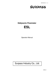 Surpass ESL-15 Operation Manual