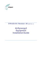 Airspan SYN-UG-018 Installation Manual