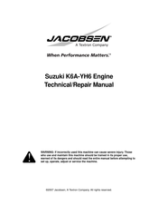 Suzuki K6A-YH6 Technical/Repair Manual