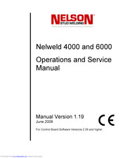 Nelson Nelweld 4000 Operation And Service Manual