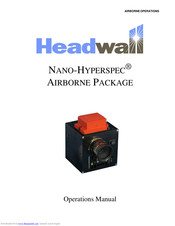Headwall Nano-Hyperspec Operation Manual