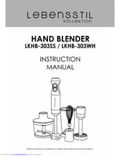 Lebensstil Kollektion LKHB-303SS Instruction Manual