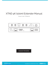 HDanywhere XTND4K100 Manual