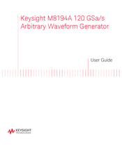 Keysight M8194A User Manual