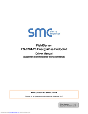 SMC Sierra Monitor FieldServer FS-8704-23 Driver Manual