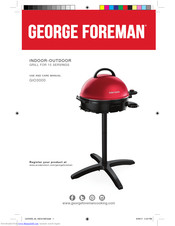 George Foreman GIO3000 Use And Care Manual