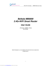 Bellnet Belleds MB8800 User Manual