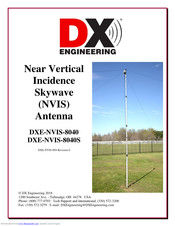 DX Engineering DXE-NVIS-8040S Instructions Manual