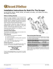 GREAT PLAINS Nutri-Pro NP30A Installation Instructions Manual