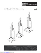 Sebo EVOLUTION 320 Instruction Manual