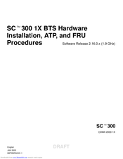 Motorola SC 300 Installation Manual