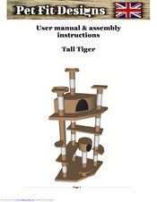 Pet Fit Designs Tall Tiger User Manual & Assembly Instructions