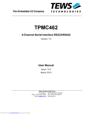 Tews Technologies TPMC462 User Manual