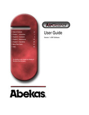 Abekas AirCleaner User Manual