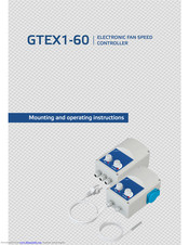 Sentera Controls GTEX1-60-DM Mounting And Operating Instructions