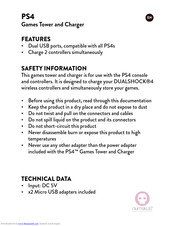 numskull PS4 Manual