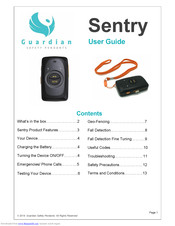 Guardian Safety Pendants Sentry User Manual