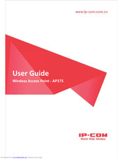IP-COM AP375 User Manual