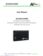 AVProEdge AC-DA14-AUHD User Manual