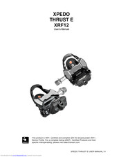 ANT+ XPEDO THRUST E XRF12 User Manual